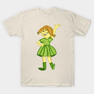 The Girl in Green Delight T-Shirt